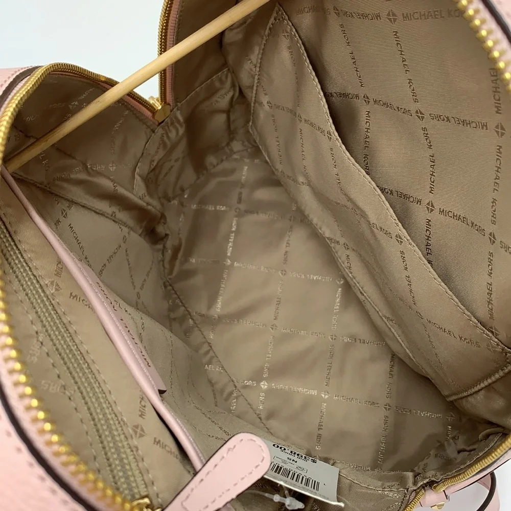 MICHAEL KORS ADINA MEDIUM BACKPACK POWDER BLUSH COLOR